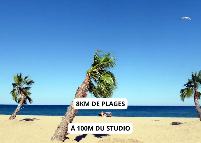 A 100m De La - Terrasse & Parking Prive شقة